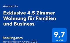 Exklusive 4.5 Zimmer Wohnung für Familien und Business